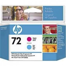 Друкуюча голівка HP No.72 DJ T610/T1100/T790 Magenta, Cyan