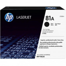 Картридж HP 81A LJ M604n/dn/M605n/dn/x/M606n/dn/x/ M630h/f/dn/z Black