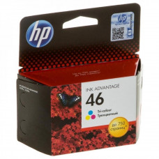 Картридж HP No.46 Ultra Ink Advantage Tri-color